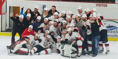 2018 Herder Memorial Trophy champions Clarenville Caribous