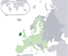 Map of Ireland