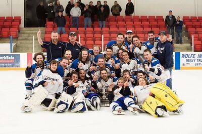 2017 QVHL champs Grenfell Spitfires