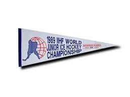 1989 WJHC logo pennant