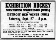 Pre-season @ Winnipeg