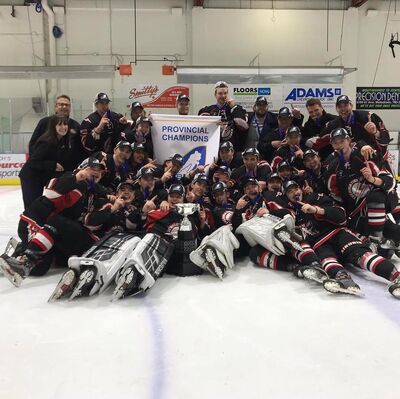 2019 Russ Barnes Trophy champions Airdrie Thunder