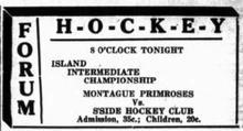 PEI Intermediate Final @ Charlottetown