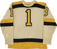 Frank Brimsek's 1940-41 jersey.