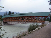 Kicking Horse Bridge.