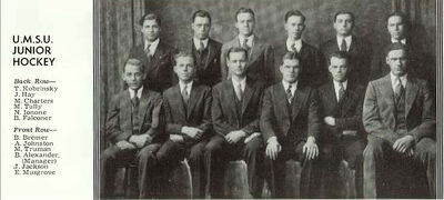 1932-33 Manitoba Bisons Juniors