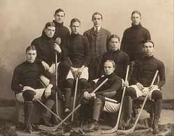 Harvard University team in 1901.