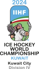 2024 IIHF World Championship Division IV logo