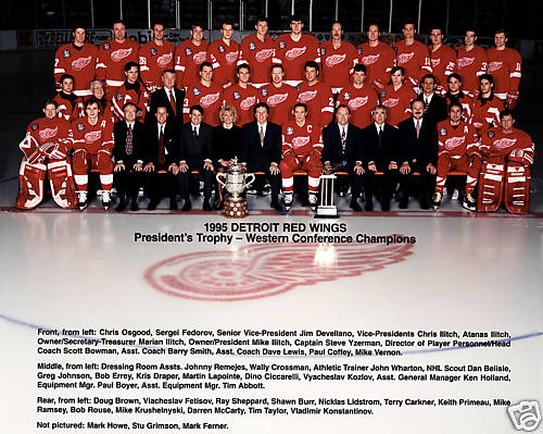 List of Detroit Red Wings records - Wikipedia