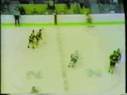 John Bucyk scores his 20th from Bobby Orr, December 30, 1970.