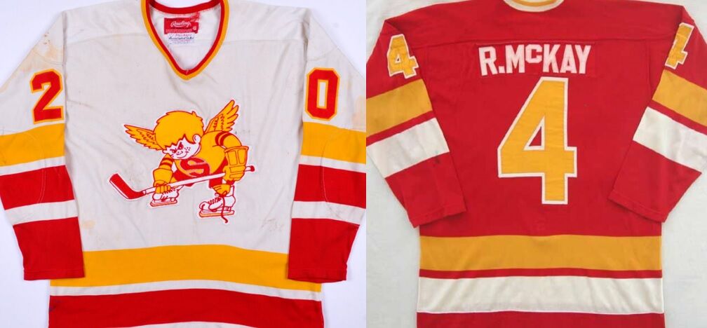 Minnesota Fighting Saints Uniform Evolution (1972-1977)