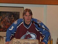 Karlis Skrastins is Latvia's third all-time leading point scorer.