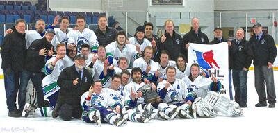 2016 CIHL champs Smithers Steelheads