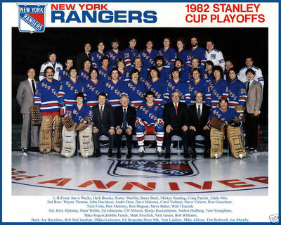 New York Rangers Playoff History and Stats (1927 - 2023)