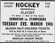 Quarter Final @ Calgary