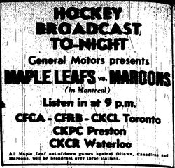 1932 Toronto ad