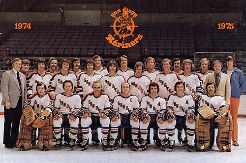 1974-75 Kevin Morrison WHA San Diego Mariners Game Worn Jersey - Inaugural  Season SD Mariners - 1st Team WHA All Star