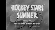 Canadian Cameo, Hockey Stars' Summer (1951)