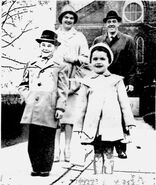 Pronovost and his family, Easter 1961.