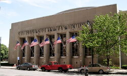 Onondaga County War Memorial side