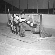  won rookie of the year honours in the 1949-50 season.