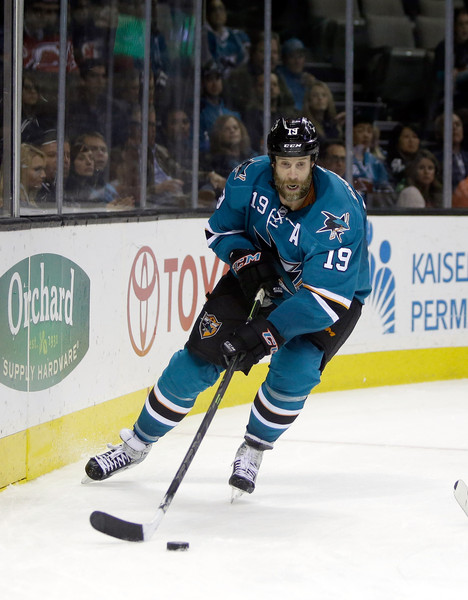 Joe Thornton, Patrick Marleau of San Jose Sharks stripped of