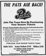 Regina Season Tickets