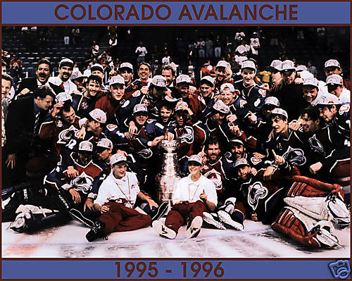 1996-1997 Colorado Avalanche Jersey Reference