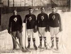 several members of 1912-13 Tecumsehs team