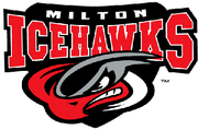  logo as Milton Icehawks