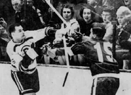 29Oct1964-Green Lindsay.jpg (94 KB) Ted Green and Ted Lindsay joust, October 29, 1964.