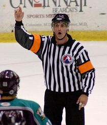 referee Dean Morton