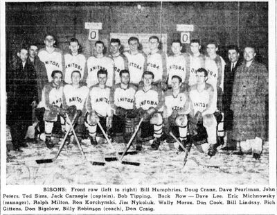 1957-58 Manitoba Bisons