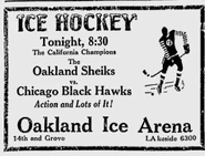 Post-season exhibition @ Oakland