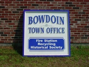Bowdoin Sign.