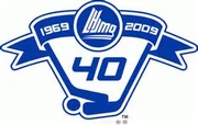 QMJHL 40th anniversary logo