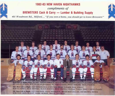 1982-83 New Haven Nighthawks