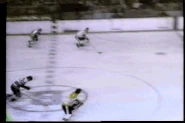 John McKenzie scores the game winner from Fred Stanfield and John Bucyk, December 5, 1971.