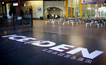 Ice den before