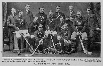 the 1903–04 New York Wanderers.