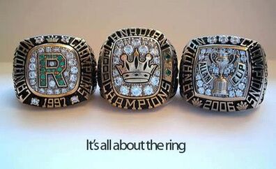 Powell River Allan Cup rings