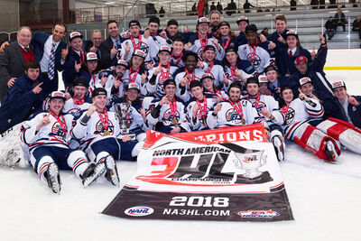 2018 NA3HL Champions Metro Jets