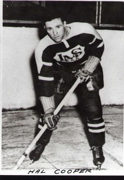 Cooper with the . Courtesy Hockey Heritage North.