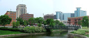 A view of Kalamazoo.