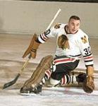 The Old Central Hockey League - CHL - Future NHLer Denis DeJordy with the St.  Louis Braves. 1965-66.