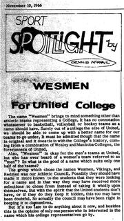 Wesmen bad name