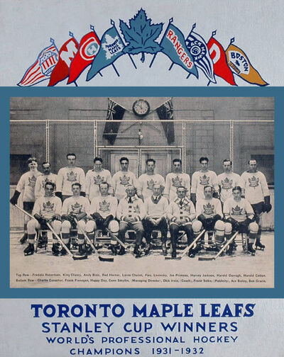 Leafs Win Third Straight Cup in 1949 