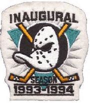 Ducks inaugural season patch