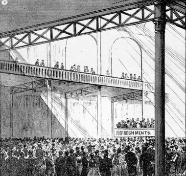 Interior of the Crystal Palace, Montreal