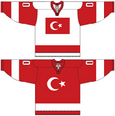 Turkey national ice hockey team Home & Away Jerseys.png